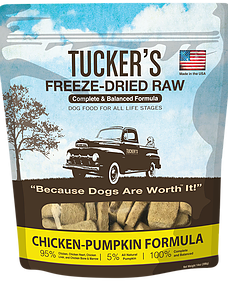 TUCKER'S 凍乾犬糧 雞 - 南瓜 (黃色) 14oz