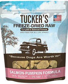 TUCKER'S 凍乾犬糧 三文魚南瓜 (粉紅色) 14oz