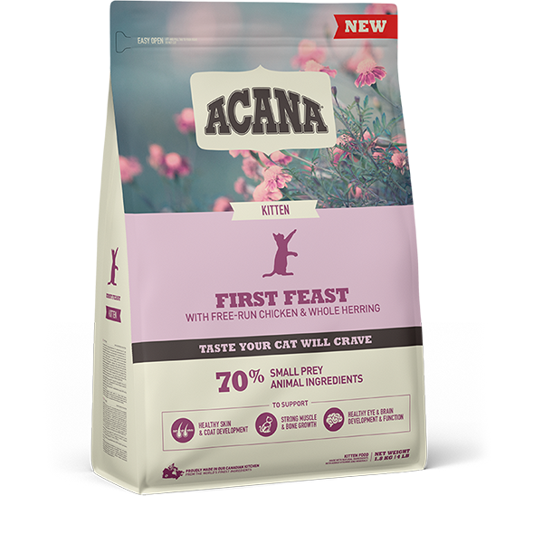 ACANA 加拿大 (First Feast - Kitten) 幼貓乾糧 - 雞肉配方 1.8kg