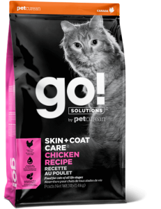 GO! Solutions 護膚美毛系列 SKIN-COAT CARE 雞肉 貓糧 16磅 (桃紅)