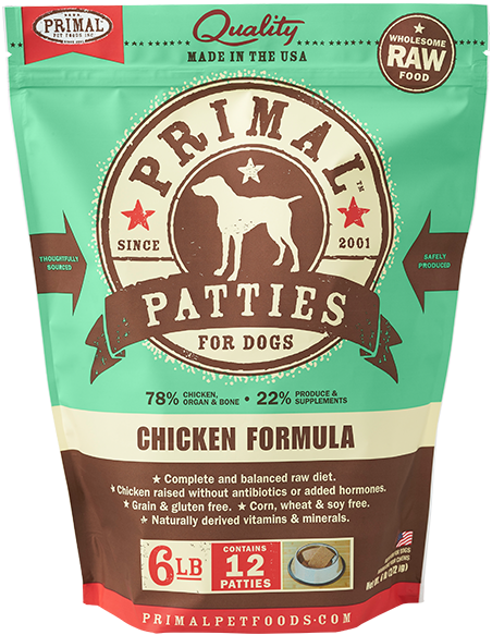 Primal 急凍雞 狗糧 6lb