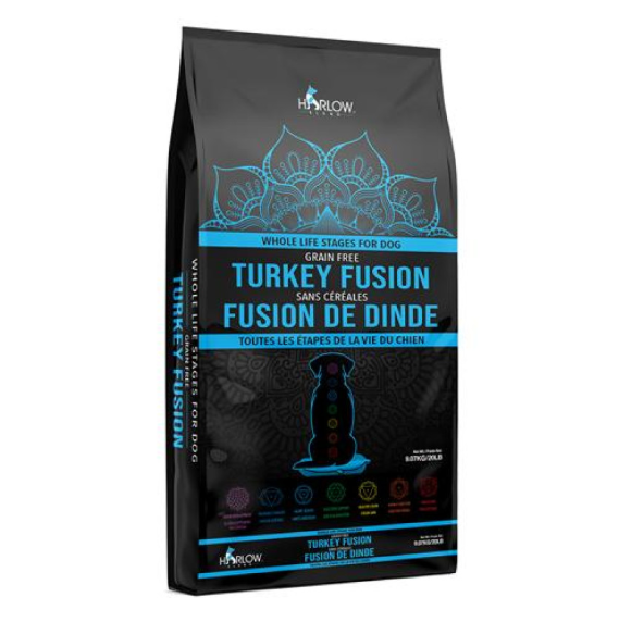Harlow Blend 哈樂楓葉 無穀物 鮮火雞、三文魚蔬果 全犬糧 20lb