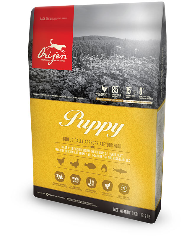 Orijen Puppy 無穀物 雞肉 (幼犬) 配方 11.4kg (黃色)