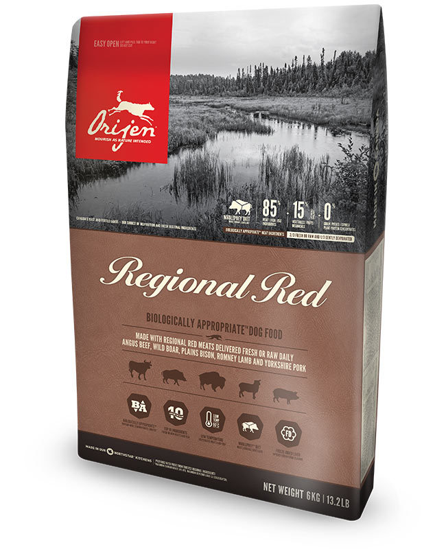 Orijen Regional Red 無穀物 紅肉成犬配方 2kg (啡色)