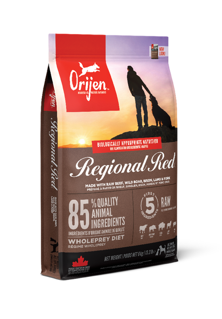 Orijen Regional Red 无谷物 红肉成犬配方 2kg (啡色)