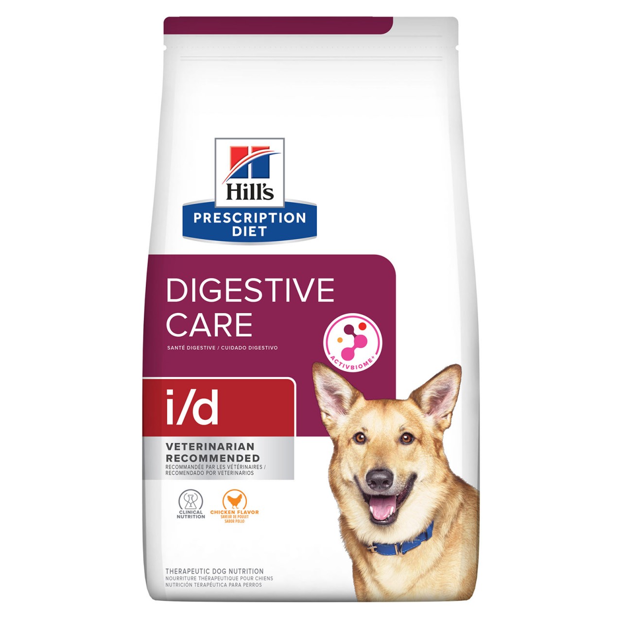 [凡购买处方用品, 订单满$500或以上可享免费送货]　　Hills Prescription Diet i/d Digestive Care (Original Bites/ 原粒) 腸胃处方狗粮 8.5磅