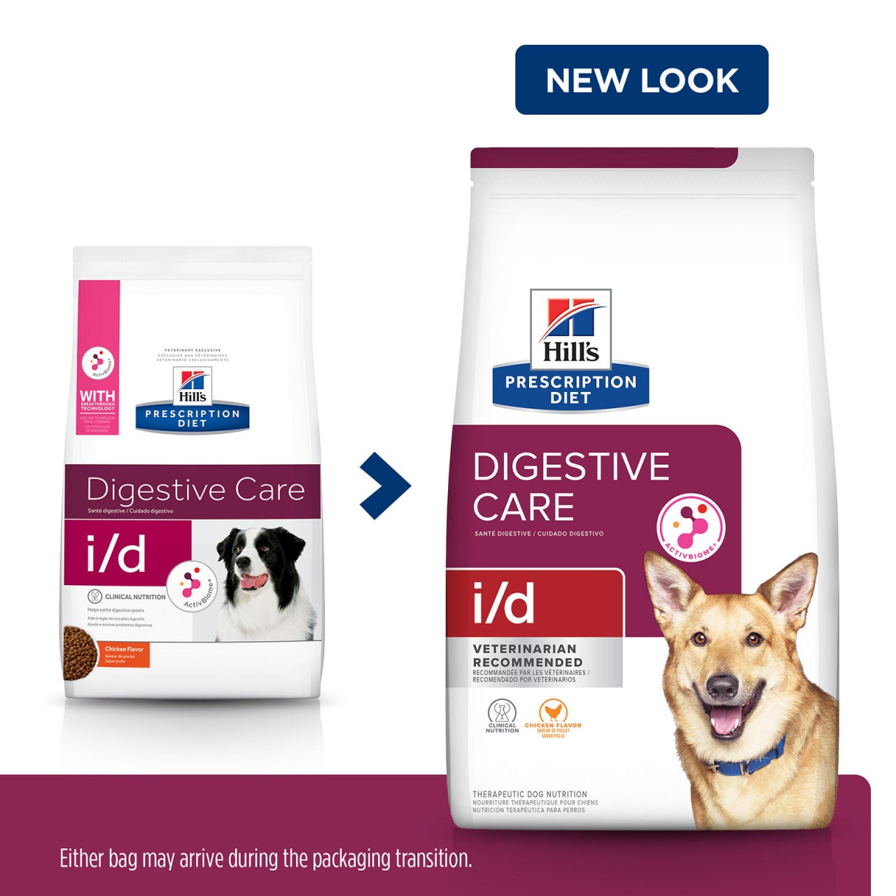 [凡購買處方用品, 訂單滿$500或以上可享免費送貨]　　Hills Prescription Diet i/d Digestive Care (Original Bites/ 原粒) 腸胃處方狗糧 8.5磅