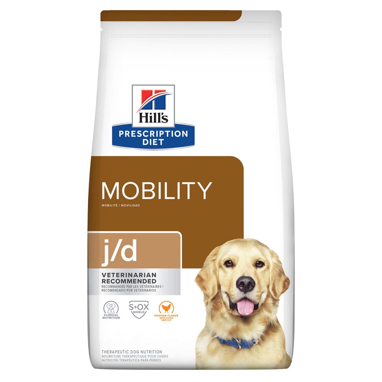 [凡购买处方用品, 订单满$500或以上可享免费送货]　　 Hills Prescription Diet - j/d Joint Care 犬用关节护理 狗粮 8.5磅