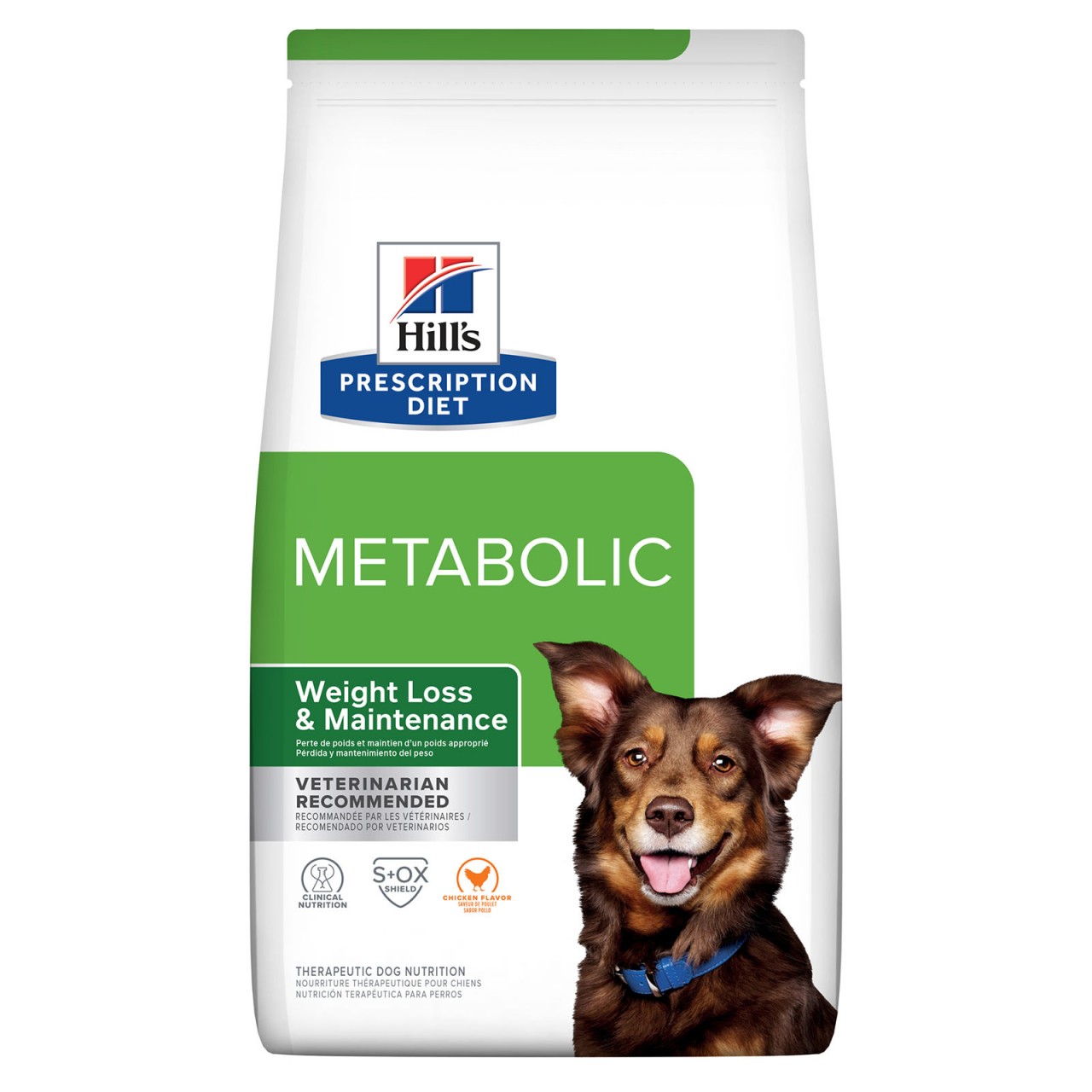 [凡購買處方用品, 訂單滿$500或以上可享免費送貨]　　Hill's Metabolic 新陳代謝 - 體重管理配方狗糧 5.5kg