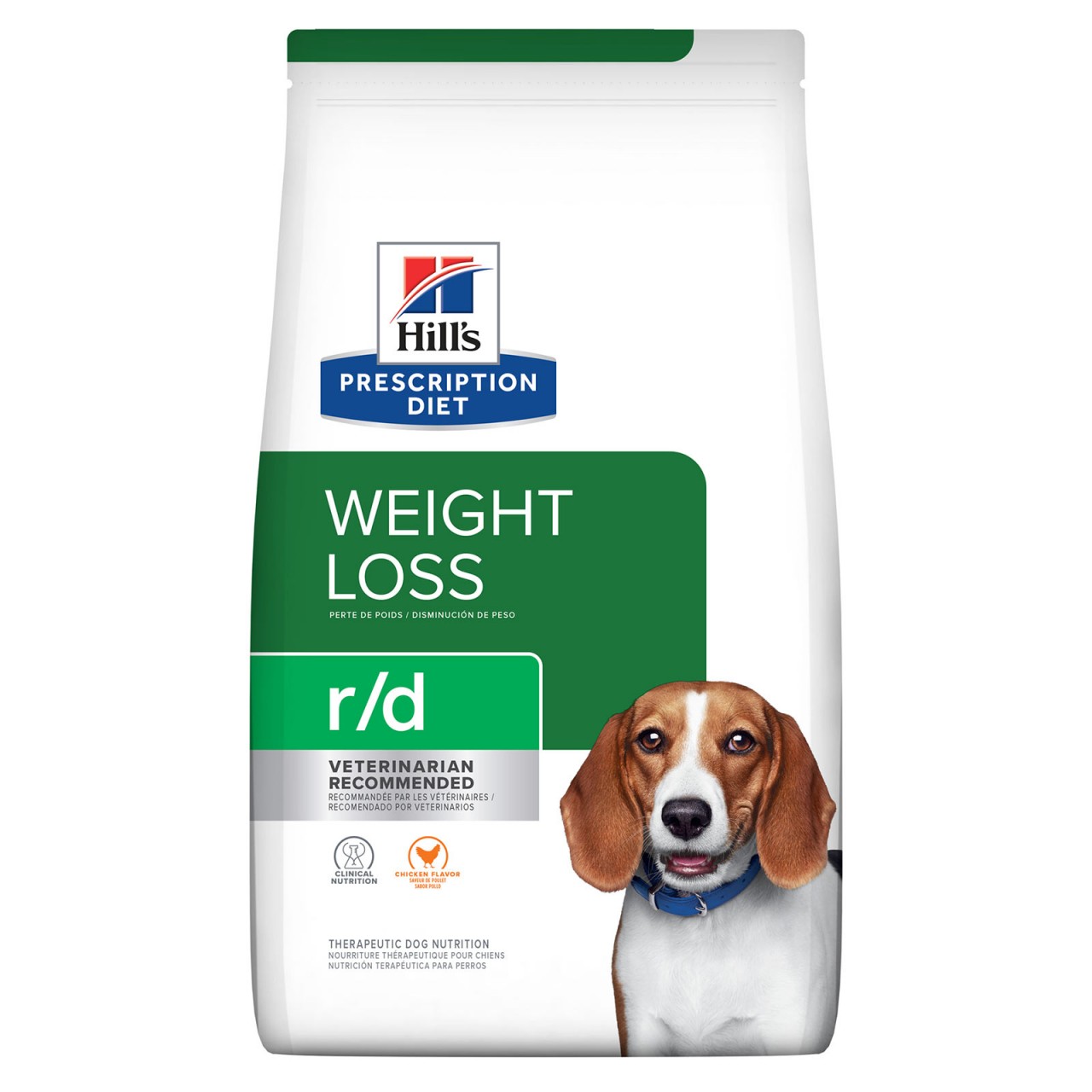 [凡購買處方用品, 訂單滿$500或以上可享免費送貨]　　Hills Prescription Diet r/d 健康減肥處方狗糧 1.5kg