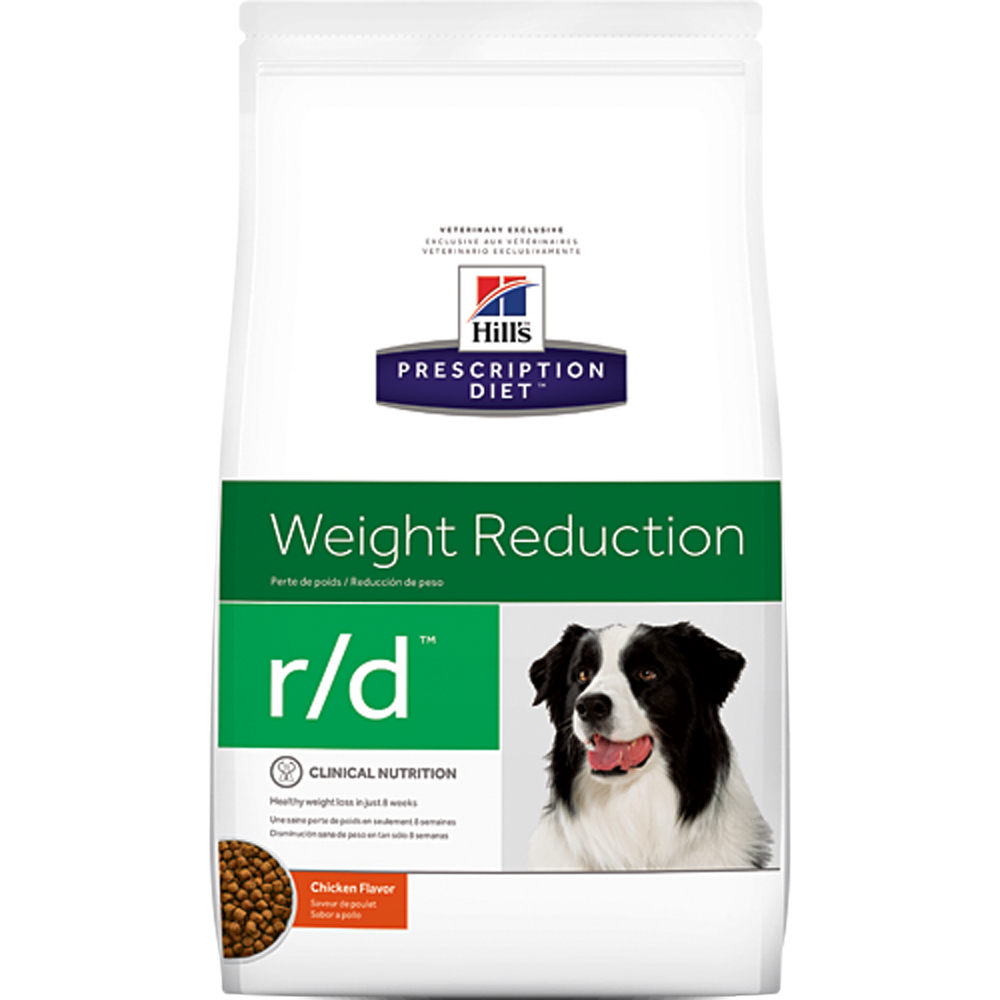 [凡購買處方用品, 訂單滿$500或以上可享免費送貨]　　Hills Prescription Diet r/d 健康減肥處方狗糧 17.6磅
