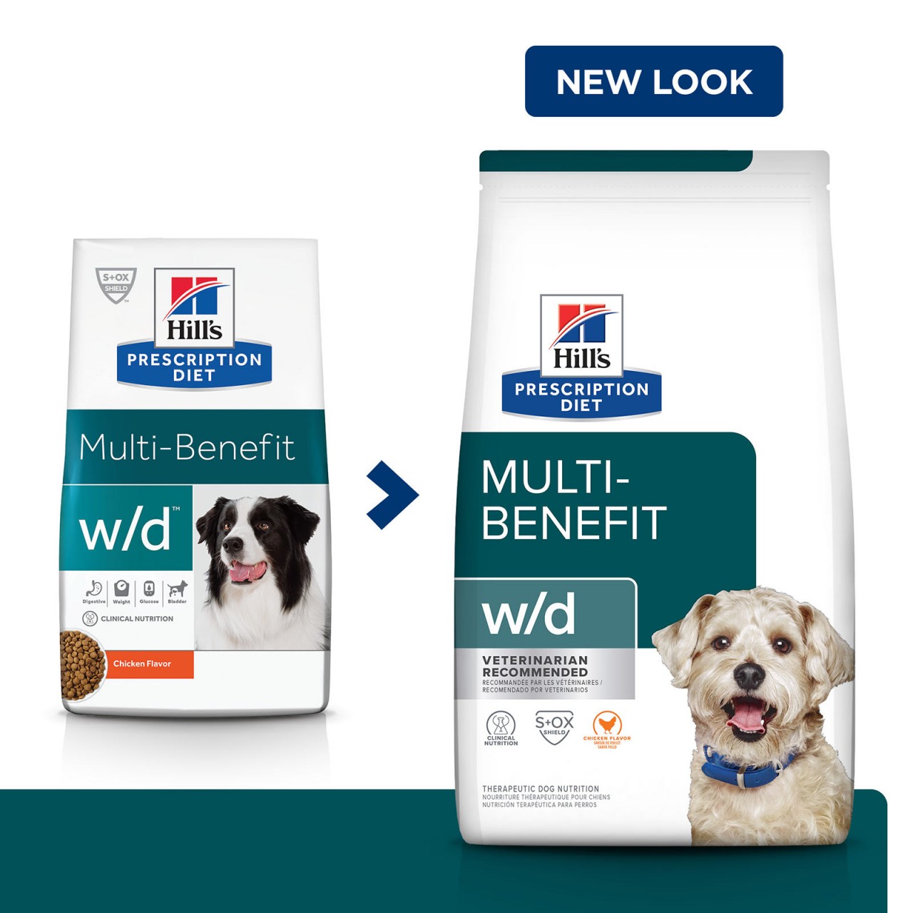 [凡購買處方用品, 訂單滿$500或以上可享免費送貨]　　Hills Prescription Diet w/d 消化/體重/血糖管理處方狗糧 5.5kg
