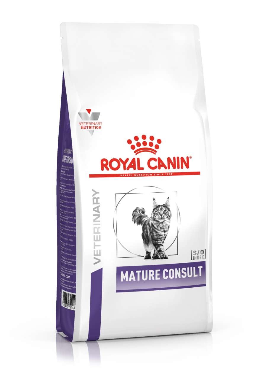 [凡購買處方用品, 訂單滿$500或以上可享免費送貨]     Royal Canin - Mature Consult 高效營養健康管理處方 老貓乾糧 1.5kg