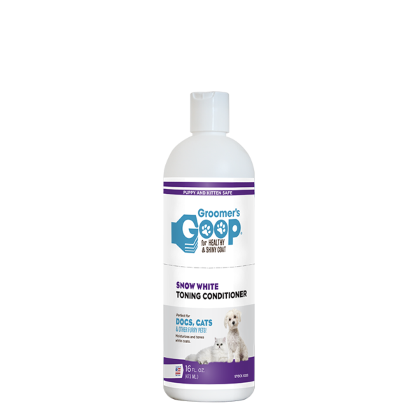 Groomer's  Goop 雪白爽膚潔毛素 (Snow White Toning Conditioner) 16oz
