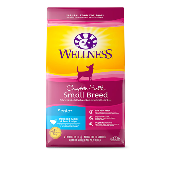 Wellness Complete Health 小型老犬專用配方 (火雞豌豆) 狗乾糧 (89120) 4磅