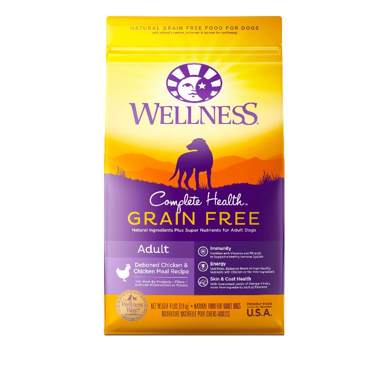 Wellness Complete Health 成犬無穀物雞肉配方 狗乾糧 (89130) 4磅