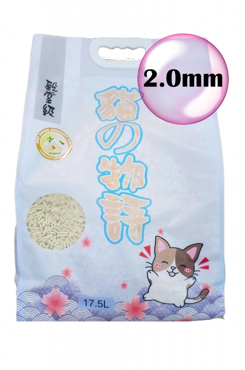 貓之物語 (原味) 1.5mm 幼條天然豆腐砂 18L