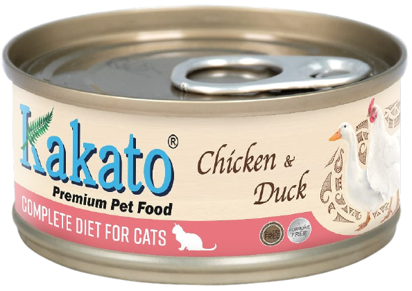 Kakato 卡格 雞+鴨 貓用主食罐 70g (粉紅色) (762)