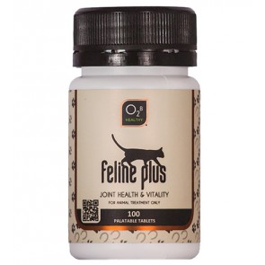 【购买正价货品满 $300/$800 可換购】　　　O2B Feline Plus 100粒  到期日: 03/23