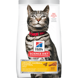Hill's 希爾思 泌尿道健康和去毛球 成貓乾糧 3.5lb