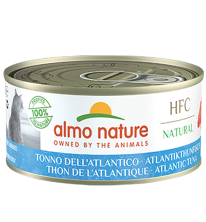 Almo Nature HFC Natural 大西洋吞拿魚 貓罐頭 150g (5125)