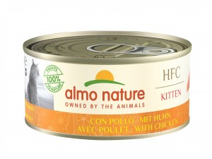 Almo Nature HFC Natural 雞肉 幼貓(主食罐) 貓罐頭 150g (5120)