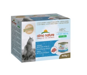Almo Nature Light 吞拿魚 貓罐頭 50g x 4罐一盒 (550)