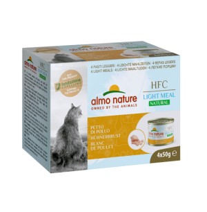 Almo Nature Light 雞胸 貓罐頭 50g x 4罐一盒 (554)