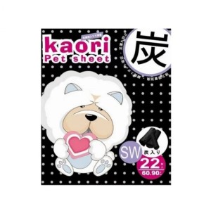 Kaori pet sheets 竹炭厚尿片 60x90cm 22片