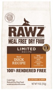 RAWZ 單一動物蛋白來源配方 無穀物鴨肉全犬乾糧 3.5磅