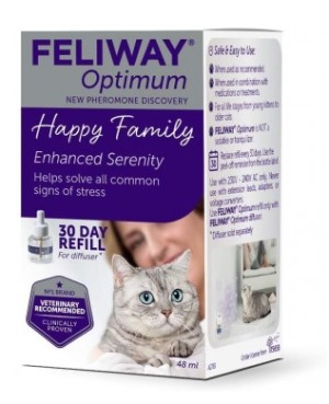 Feliway Optimum 貓咪情緒安定香薰補充裝 48ml